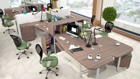 Мебель для персонала Мебель для персонала Xten-M. Фото мебели в интерьере от Аванта М.